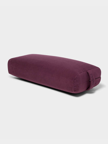 Manduka Rectangular Enlight Technology Meditation Bolster Cushion